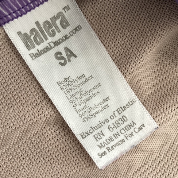 Balera Ombre Mesh Criss-Cross Bra Top - Picture 4 of 4